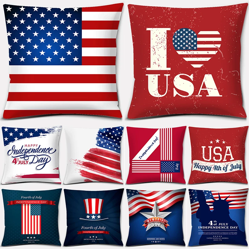 American Independence Day Seri – Home Decor Kuching Bewertung und Preis