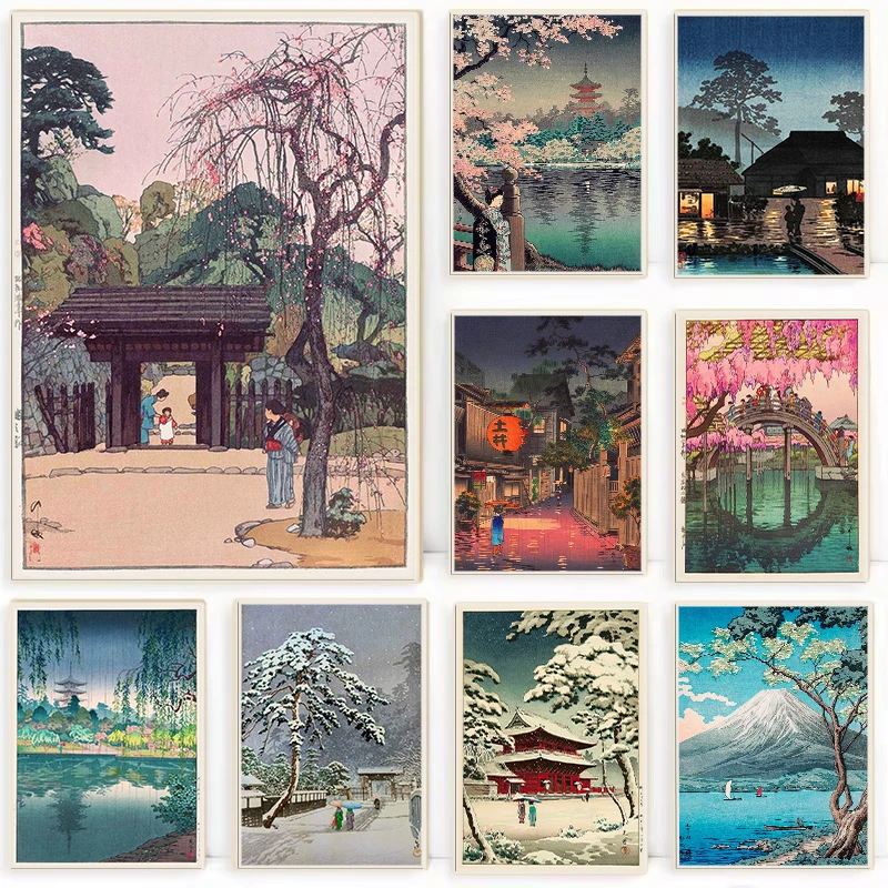 Retro Ukiyo-e Traditional Japa – Home Decor Tokyo Bewertung und Preis