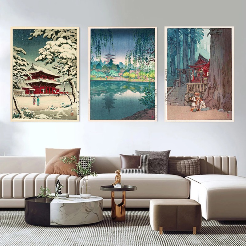 Retro Ukiyo-e Traditional Japa – Home Decor Tokyo Bewertung und Preis