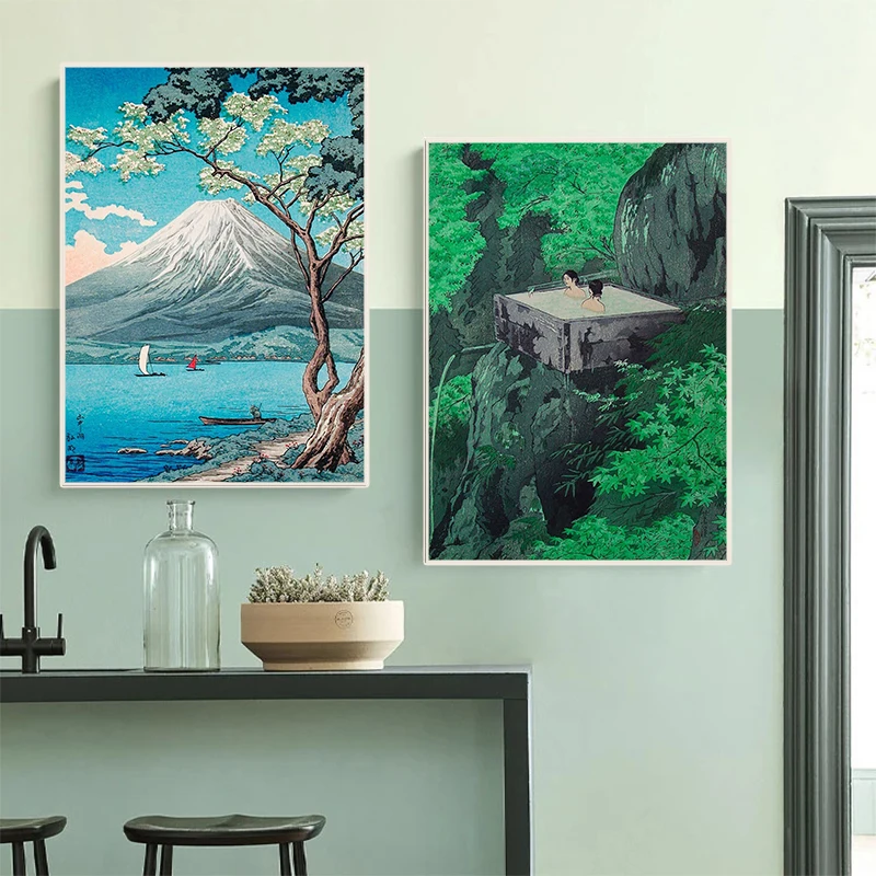Retro Ukiyo-e Traditional Japa – Home Decor Tokyo Bewertung und Preis