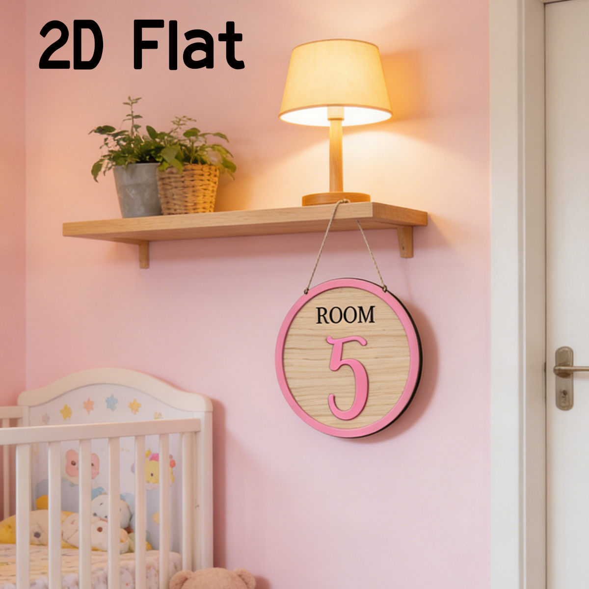 1Pc Cutom Pink Room Number Woo – Home Decor Diy Bewertung und Preis