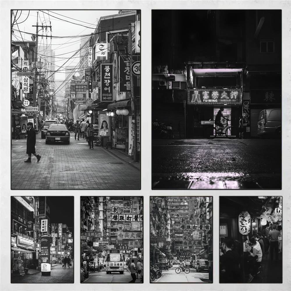 Bangkok Street Hong Kong Stree – Home Decor Tokyo Bewertung und Preis