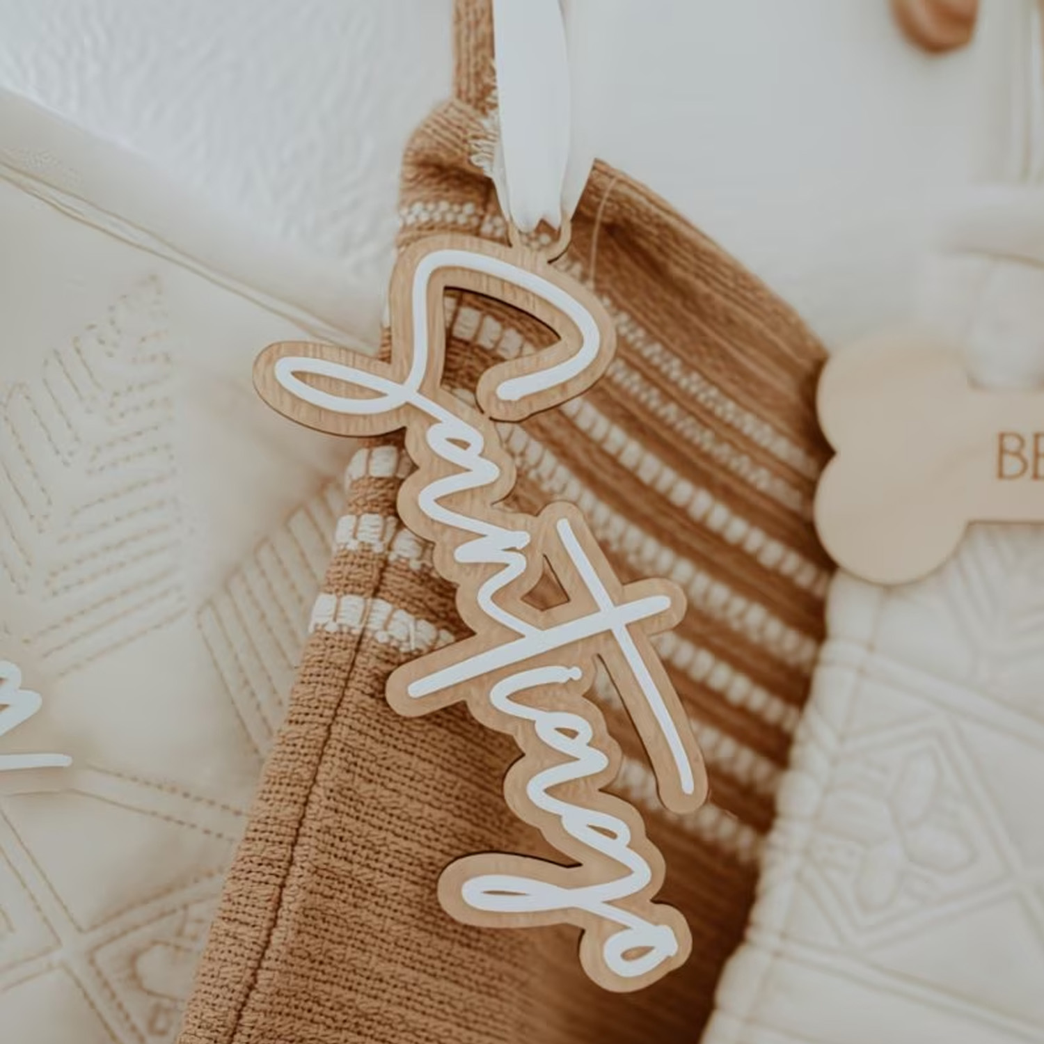 1Pc Custom Name Cute White Woo – Home Decor Diy Bewertung und Preis