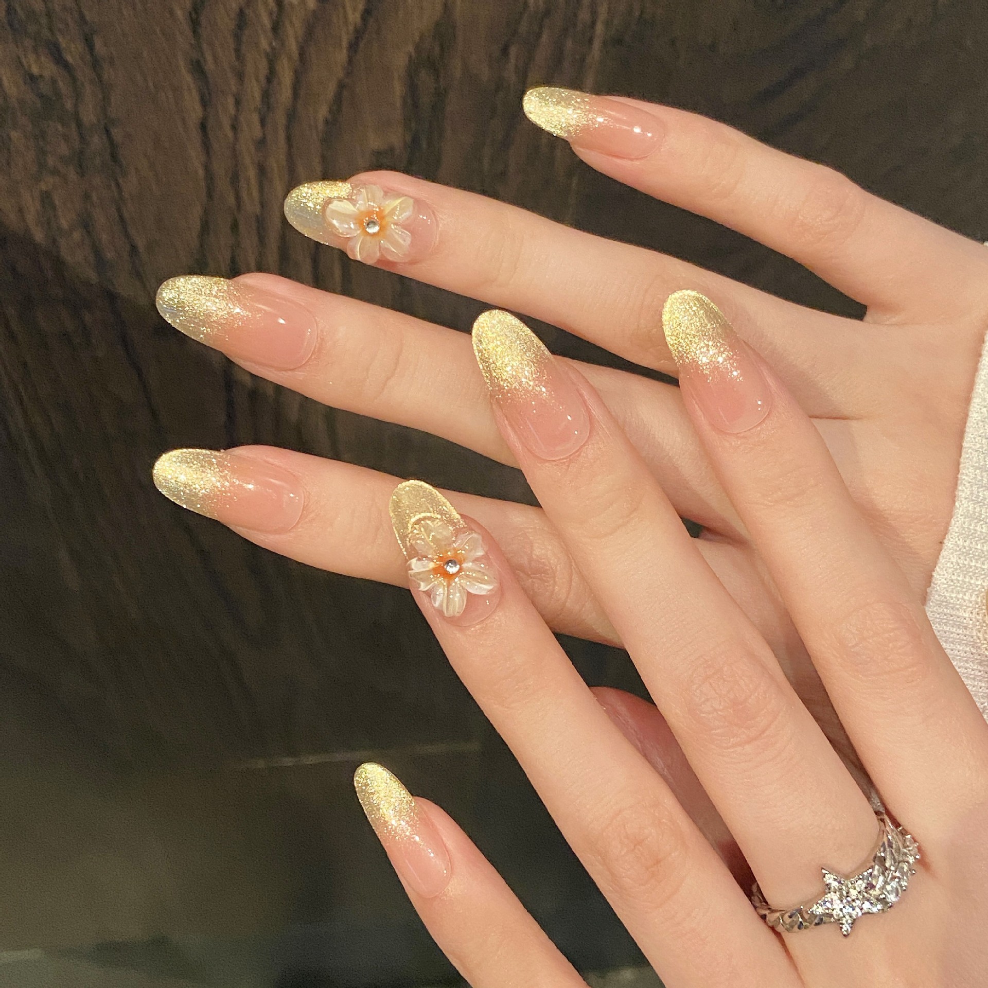 10pcs Handmade Press on Nails  – Home Decor Yellow Bewertung und Preis