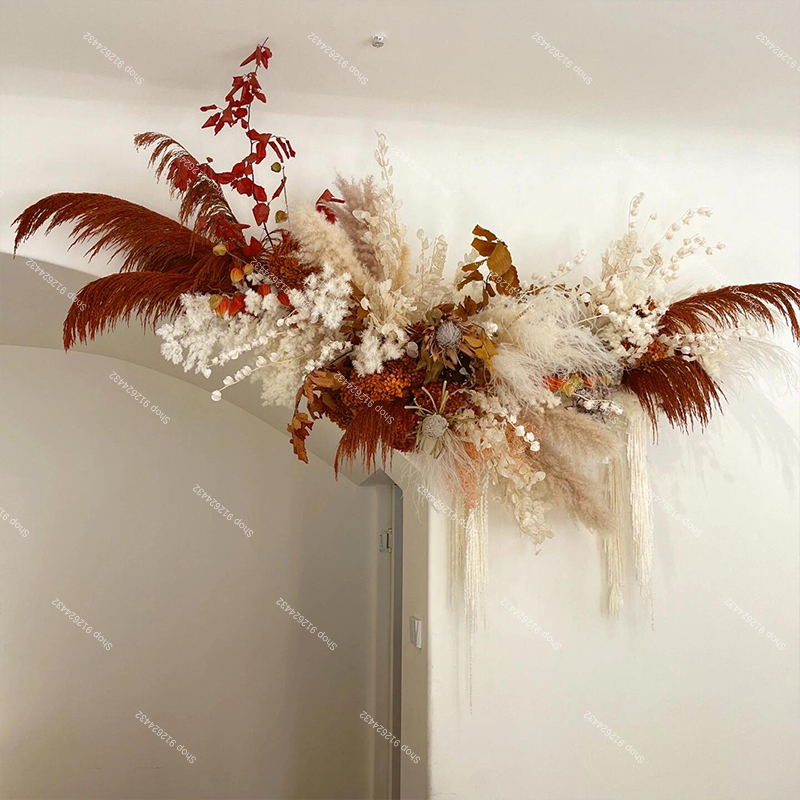 Pampas Grass Artificial Rose F – Pampas Grass Decor Bewertung und Preis
