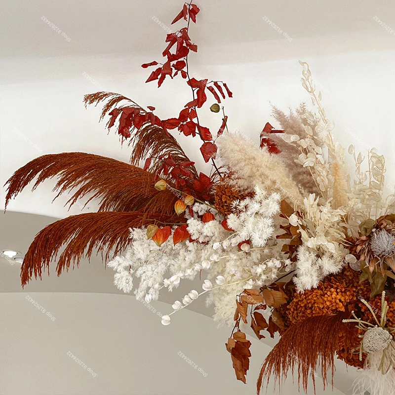 Pampas Grass Artificial Rose F – Pampas Grass Decor Bewertung und Preis