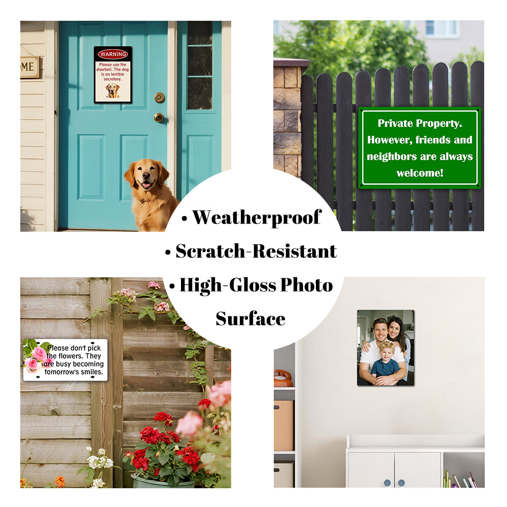 Custom Aluminum Sign Personali – Home Decor Garden Bewertung und Preis