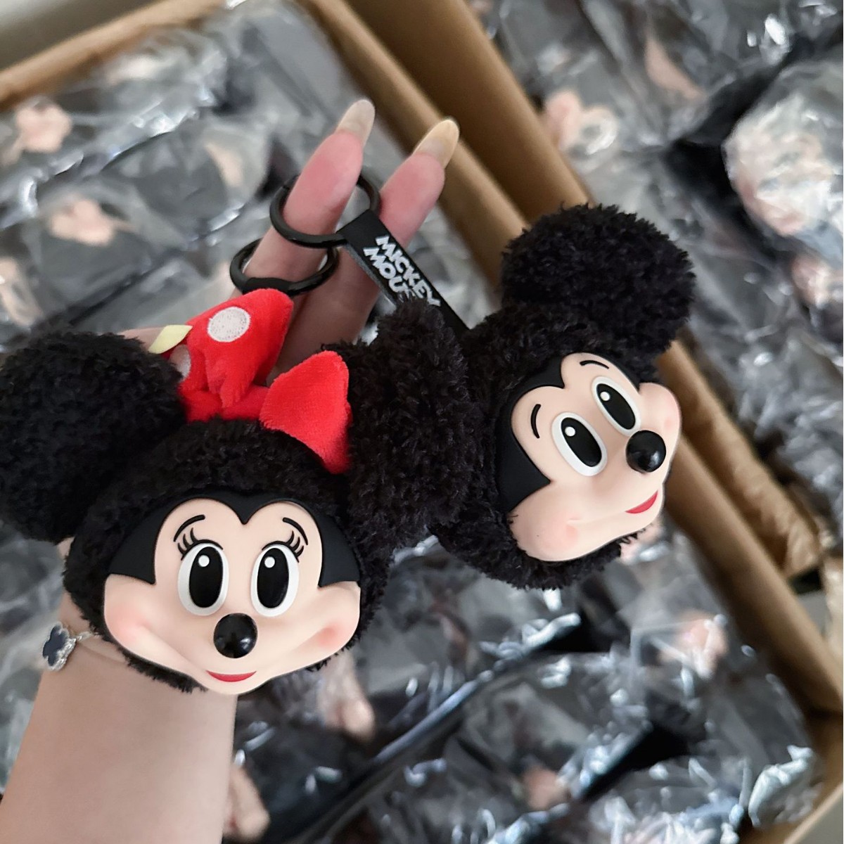 Mickey Minnie Plush Doll Keych – Home Decor Ideas Bewertung und Preis