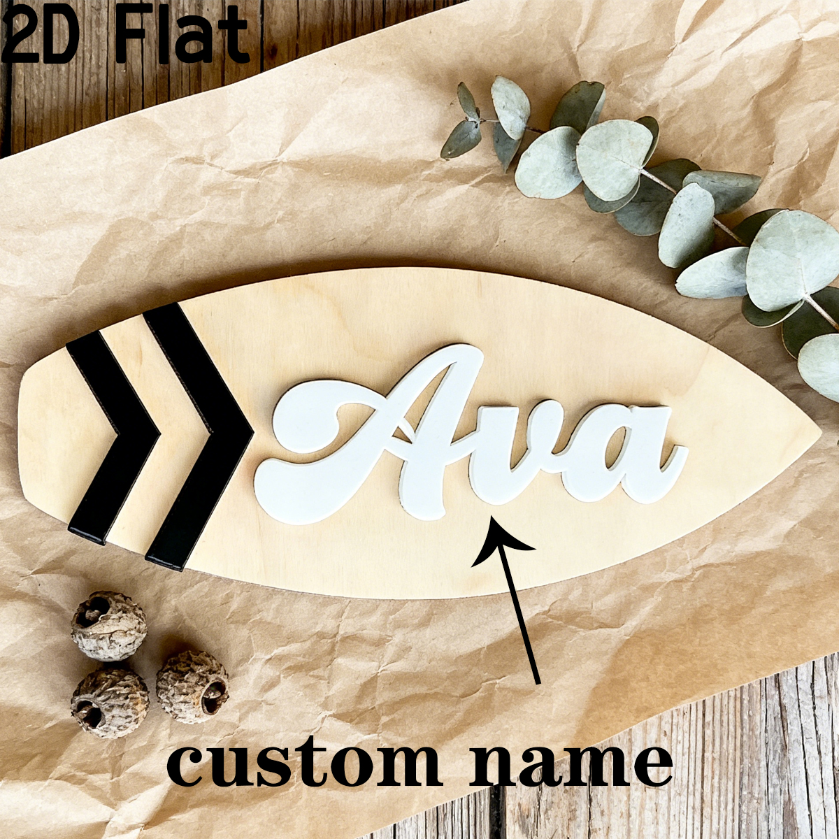 1Pc Custom Surfboard Wooden Ac – Home Decor Diy Bewertung und Preis