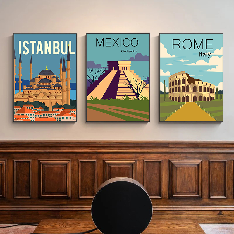 Modern City Landmarks Beijing  – Home Decor Jakarta Bewertung und Preis