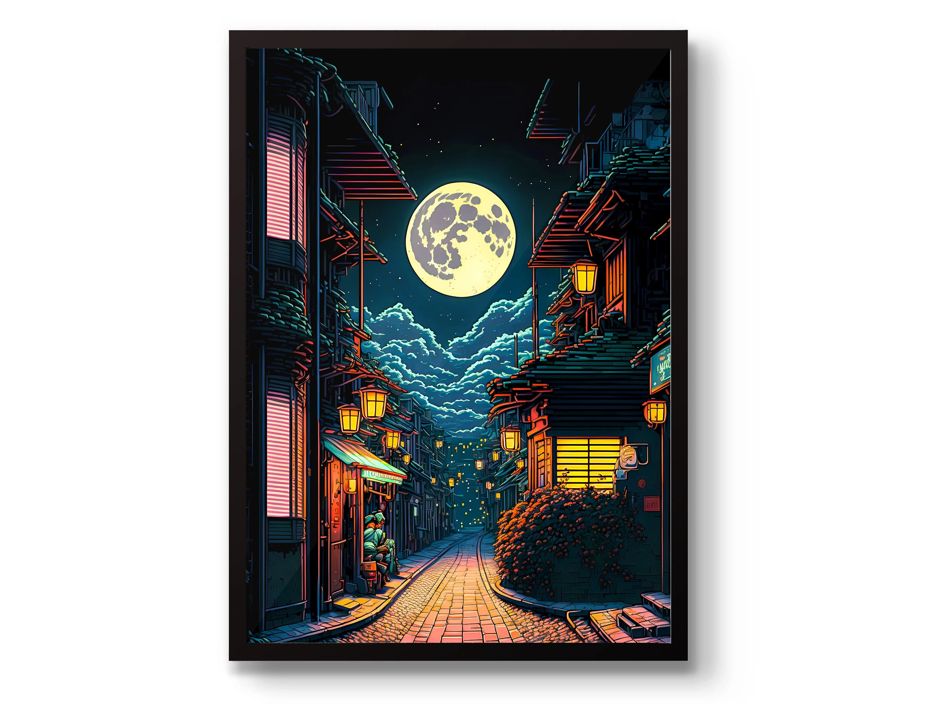 Japanese Tokyo Teahouse Cartoo – Home Decor Tokyo Bewertung und Preis