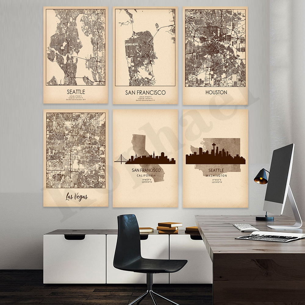Seattle San Francisco Las Vega – Home Decor Houston Bewertung und Preis