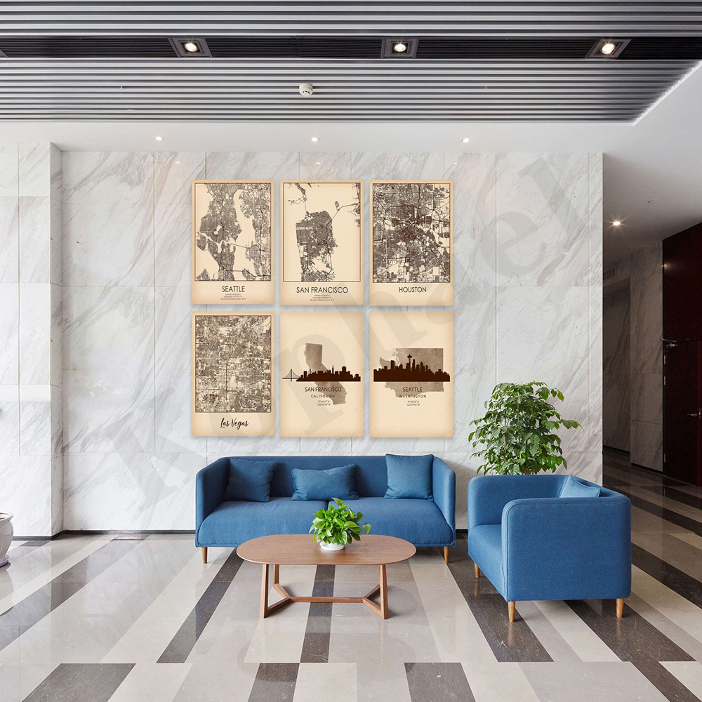 Seattle San Francisco Las Vega – Home Decor Houston Bewertung und Preis