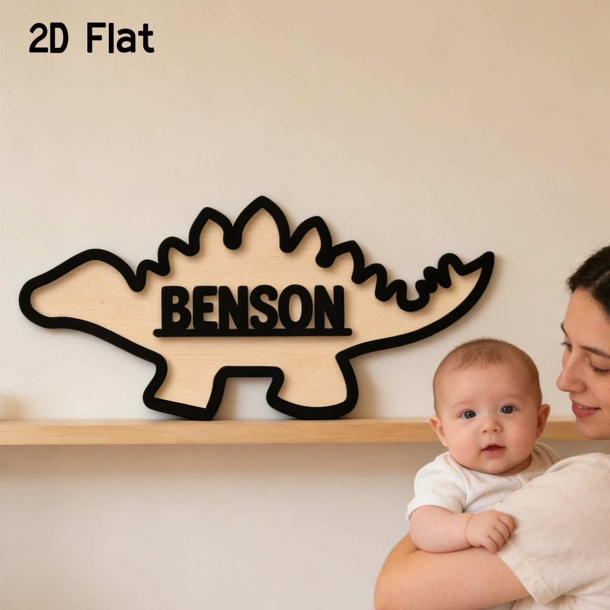 1Pc Cutom Dinosaur Wooden Acry – Home Decor Diy Bewertung und Preis