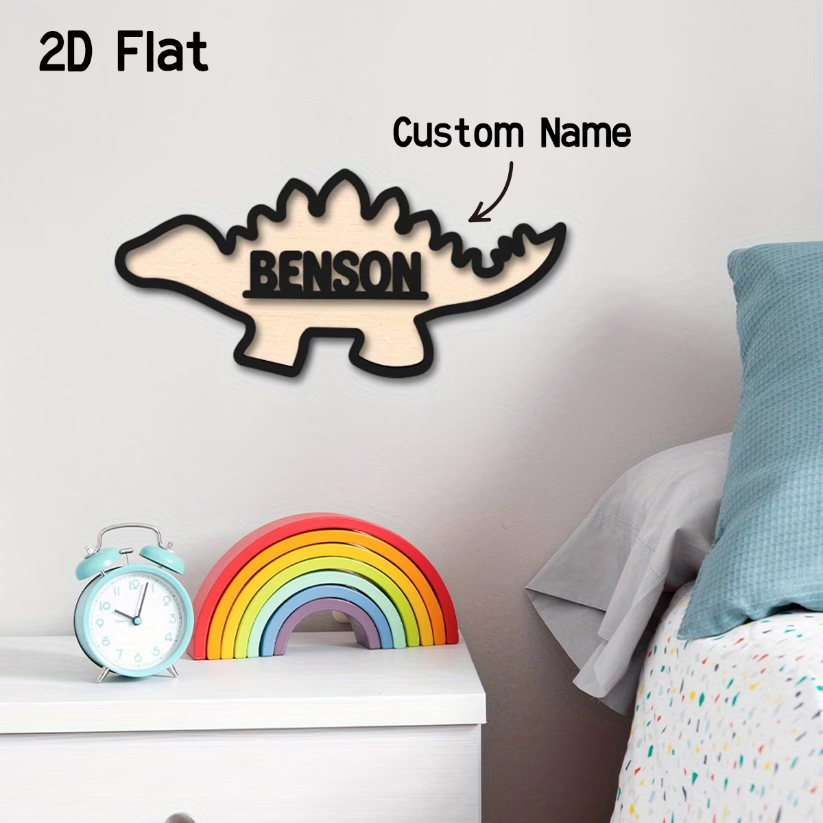 1Pc Cutom Dinosaur Wooden Acry – Home Decor Diy Bewertung und Preis