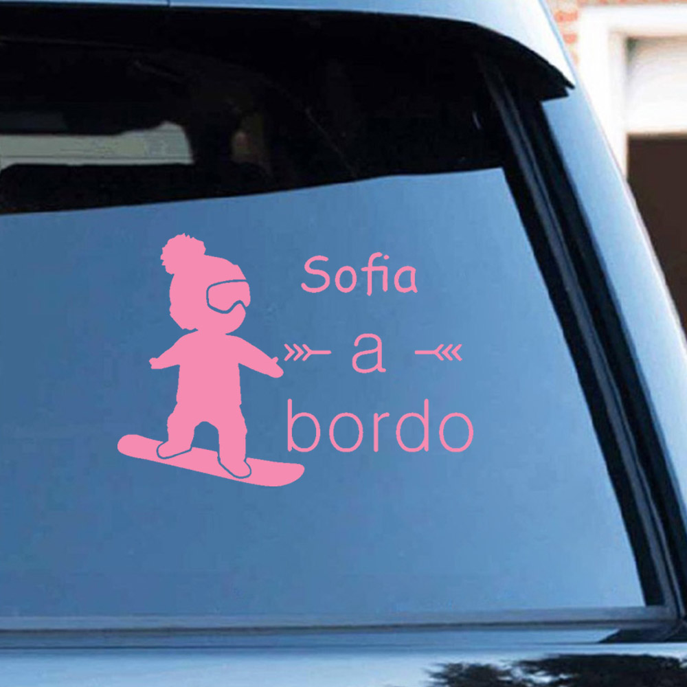 1pc Vinyl baby a bordo colorfu – Home Decor Ideas Bewertung und Preis