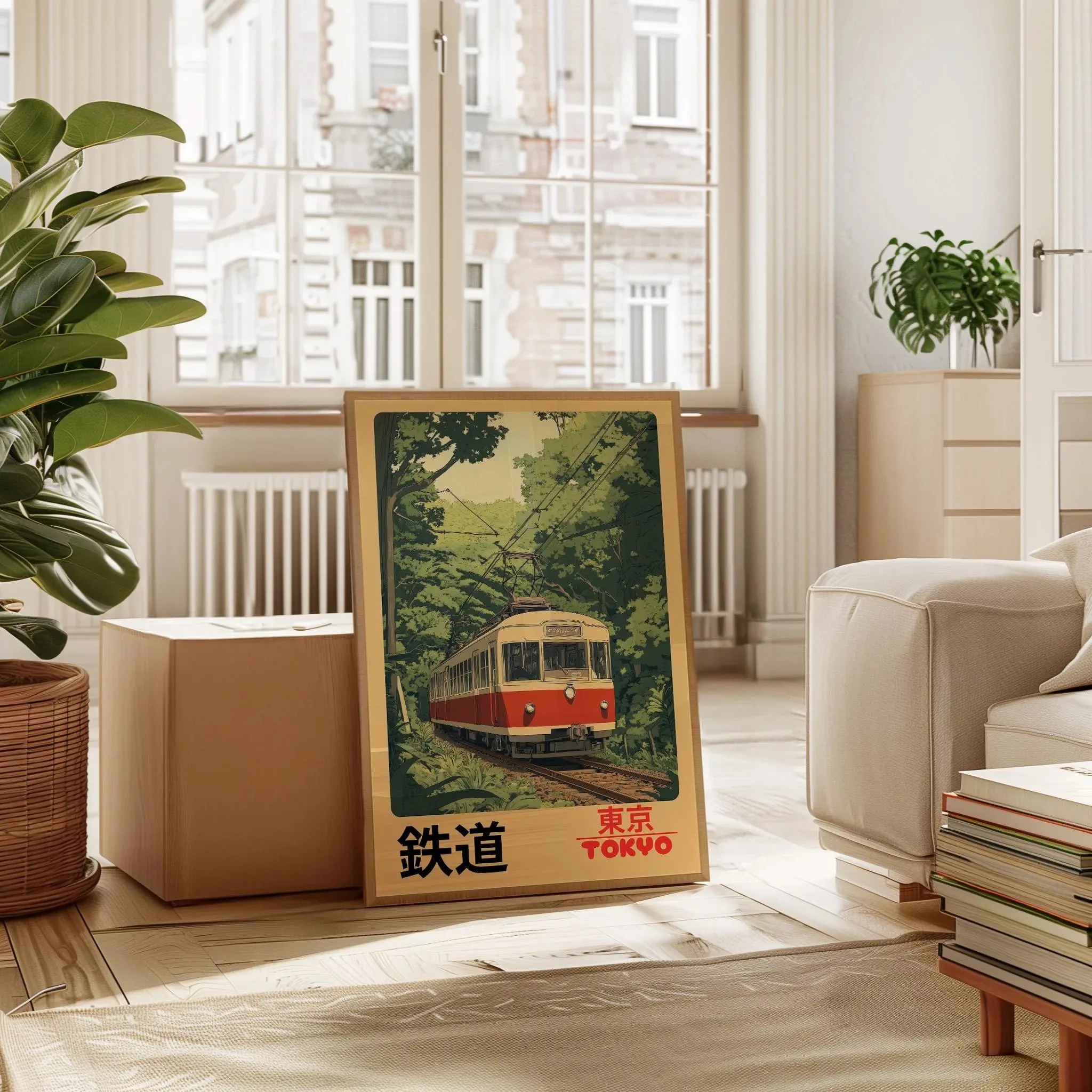 Retro Tokyo Railway Canvas Pri – Home Decor Tokyo Bewertung und Preis