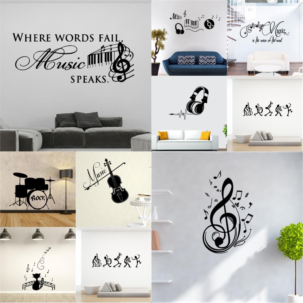 Decorative Music Wall Sticker  – Home Decor Ideas Bewertung und Preis
