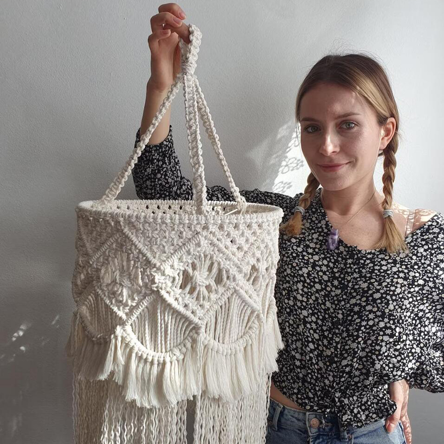 Nordic style hand woven cotton – Rope Light Decoration Bewertung und Preis