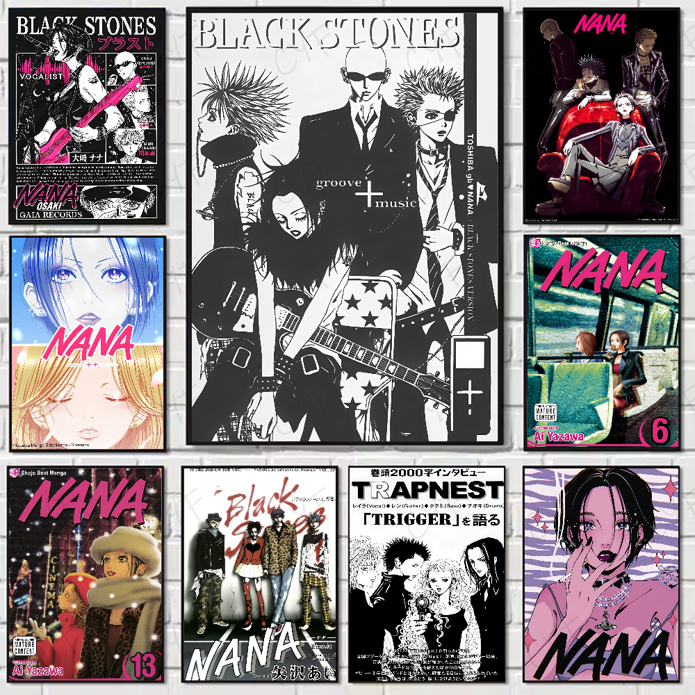 Anime N-NANA Shoujo Manga Post – Geometric Wall Art Bewertung und Preis