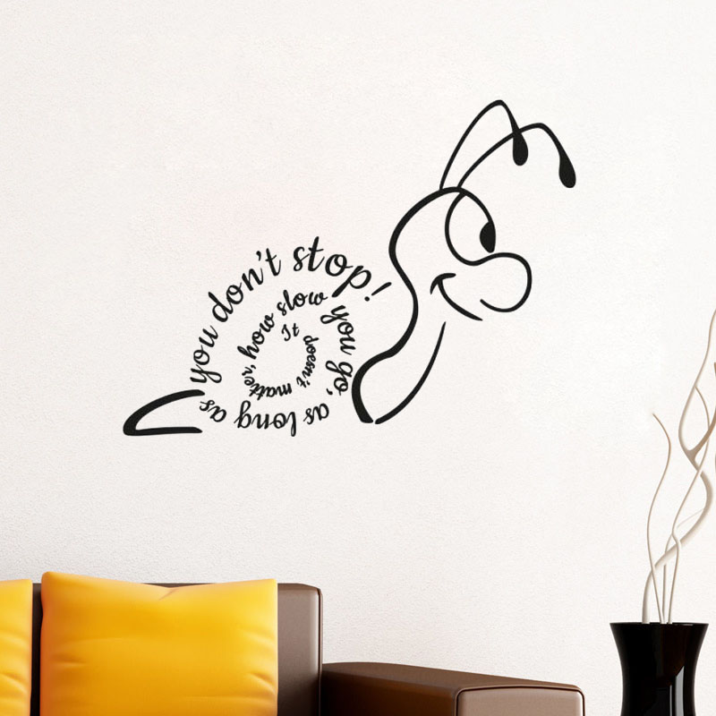 Creative Snail Wall Sticker It – Home Decor How To Bewertung und Preis