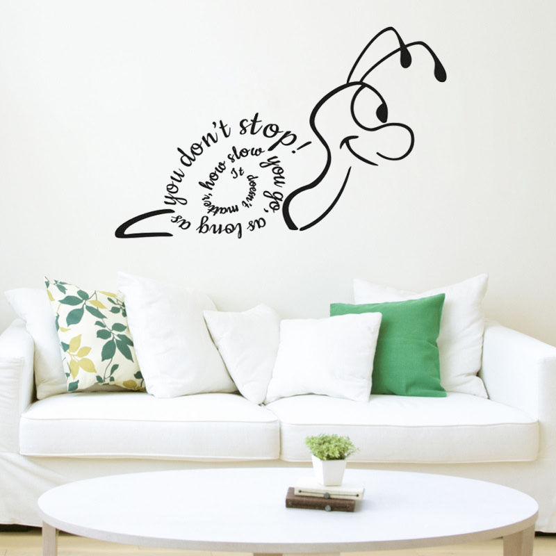 Creative Snail Wall Sticker It – Home Decor How To Bewertung und Preis