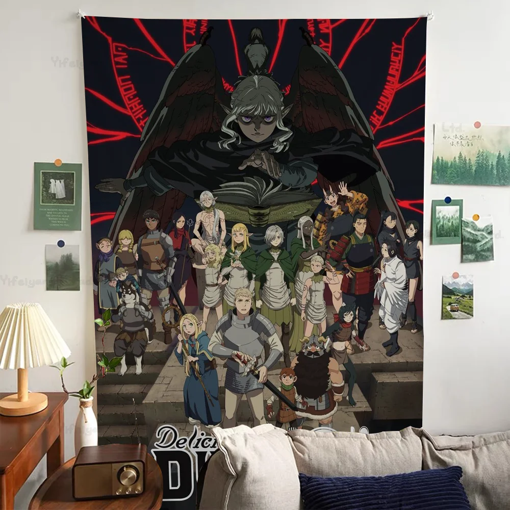 Delicious In Dungeon Tapestry  – Home Decor Hippie Bewertung und Preis