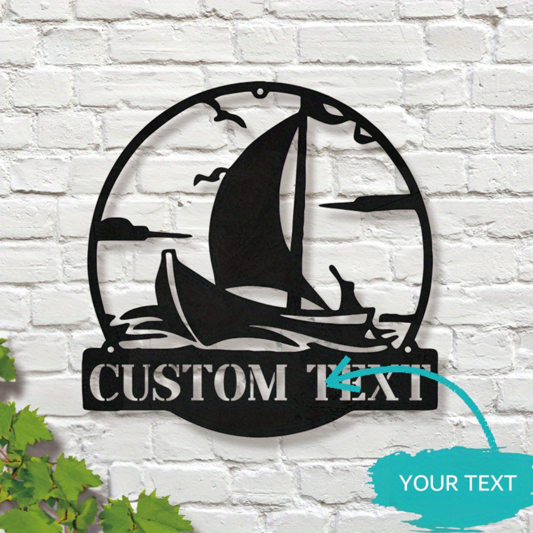 Customizable Black Sailboat Me – Geometric Wall Art Bewertung und Preis