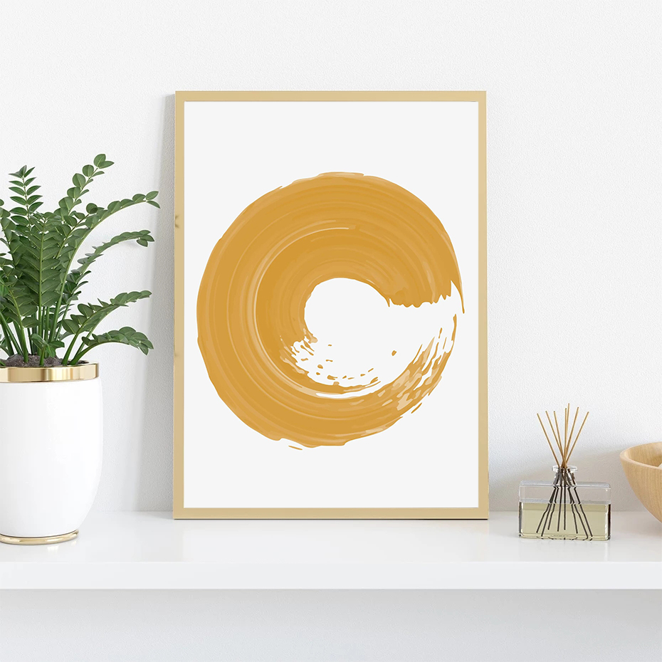Minimalist Nature and Birds Su – Home Decor Yellow Bewertung und Preis