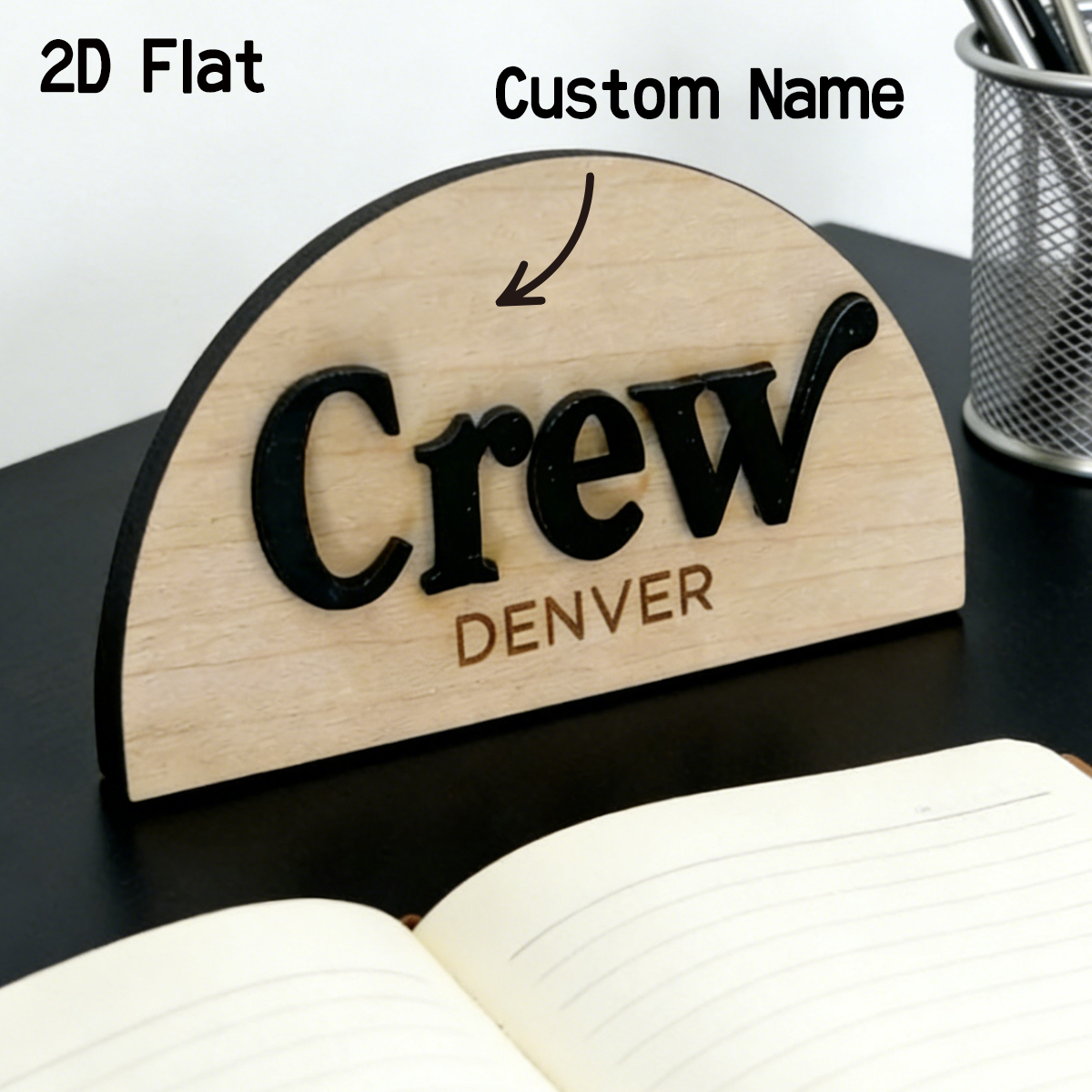 1Pc Cutom Crescent Wooden Acry – Home Decor Diy Bewertung und Preis