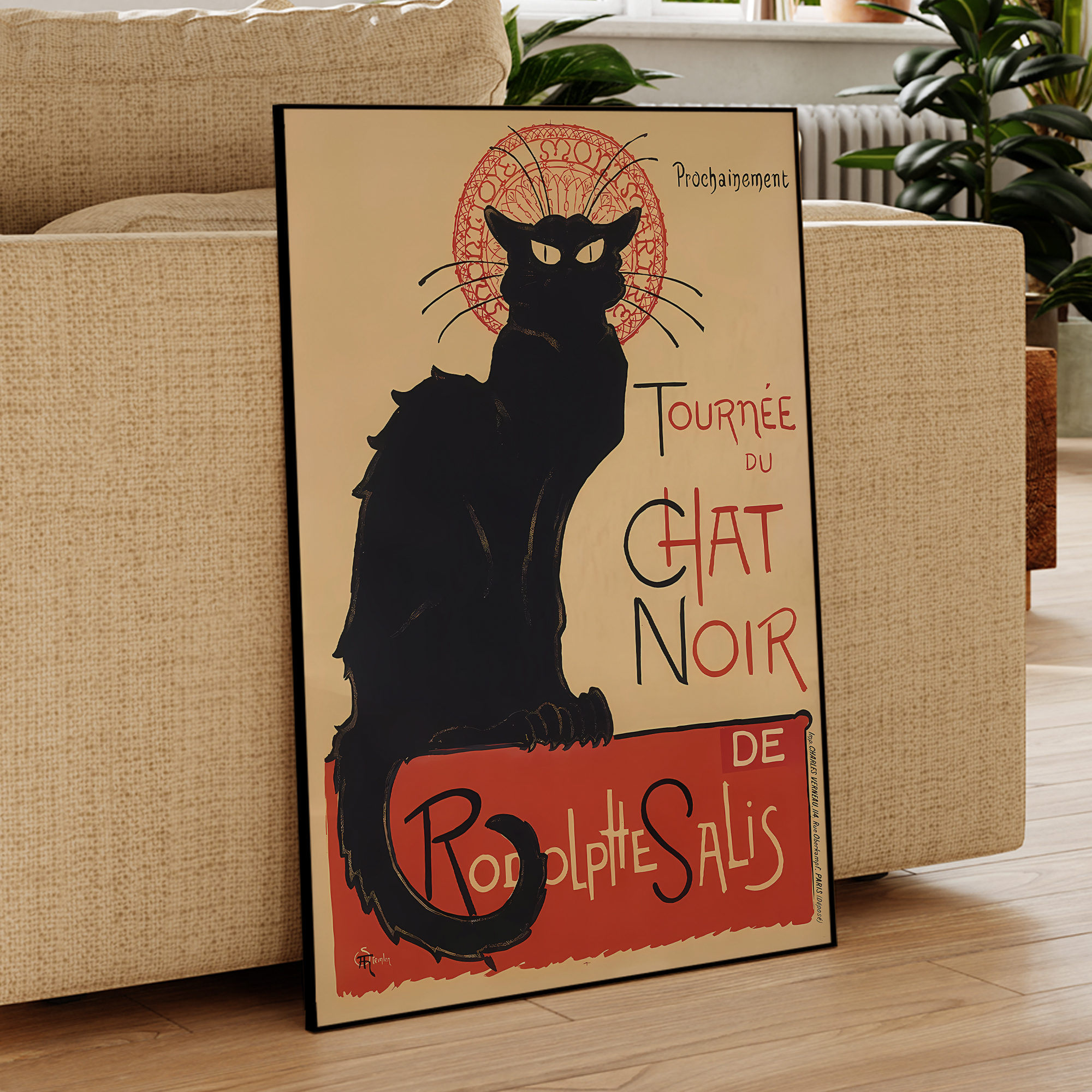 Modern Chat Noir - Black Cat V – Home Decor Cat Bewertung und Preis