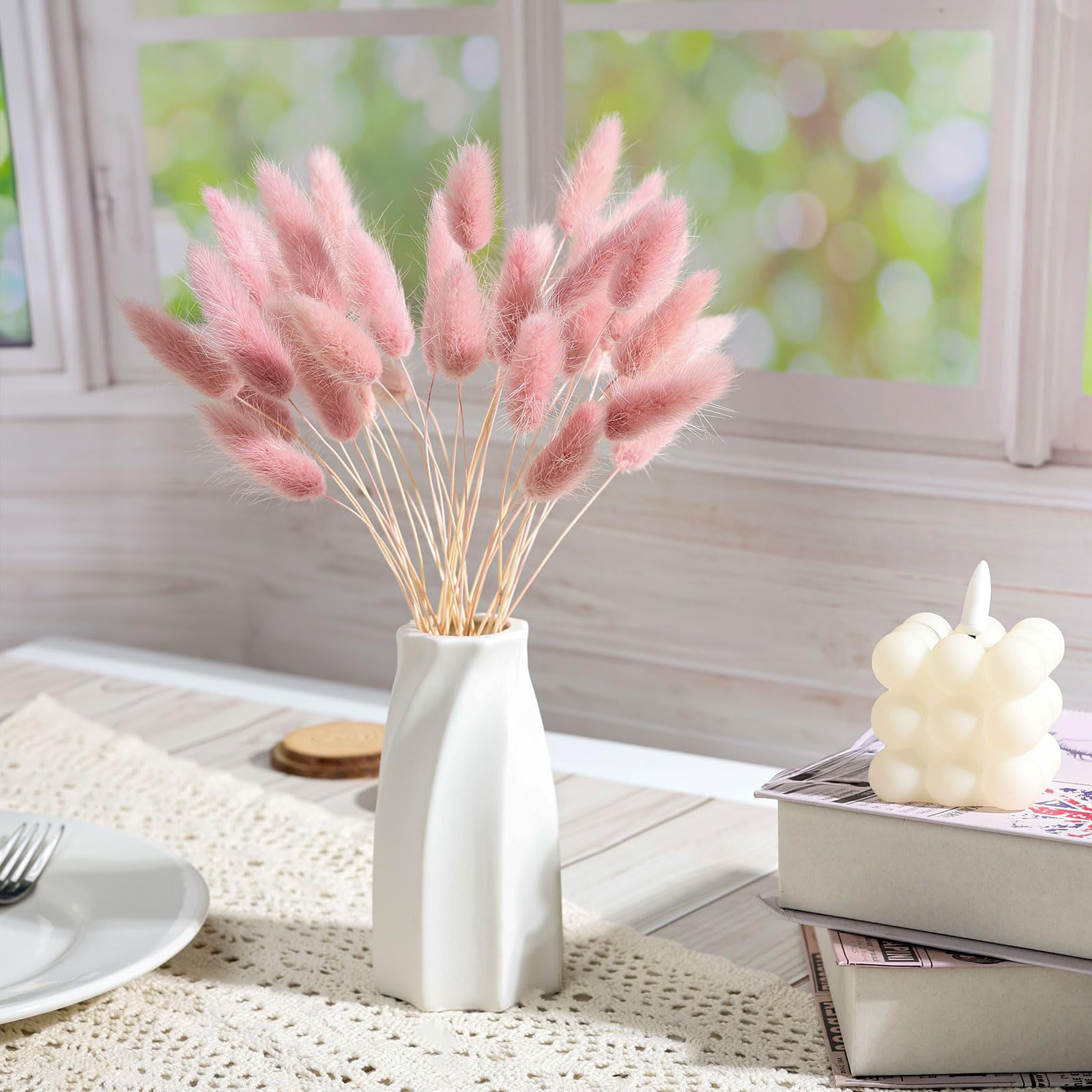 120 Stem Pink Dried Pampas Bun – Pampas Grass Decor Bewertung und Preis