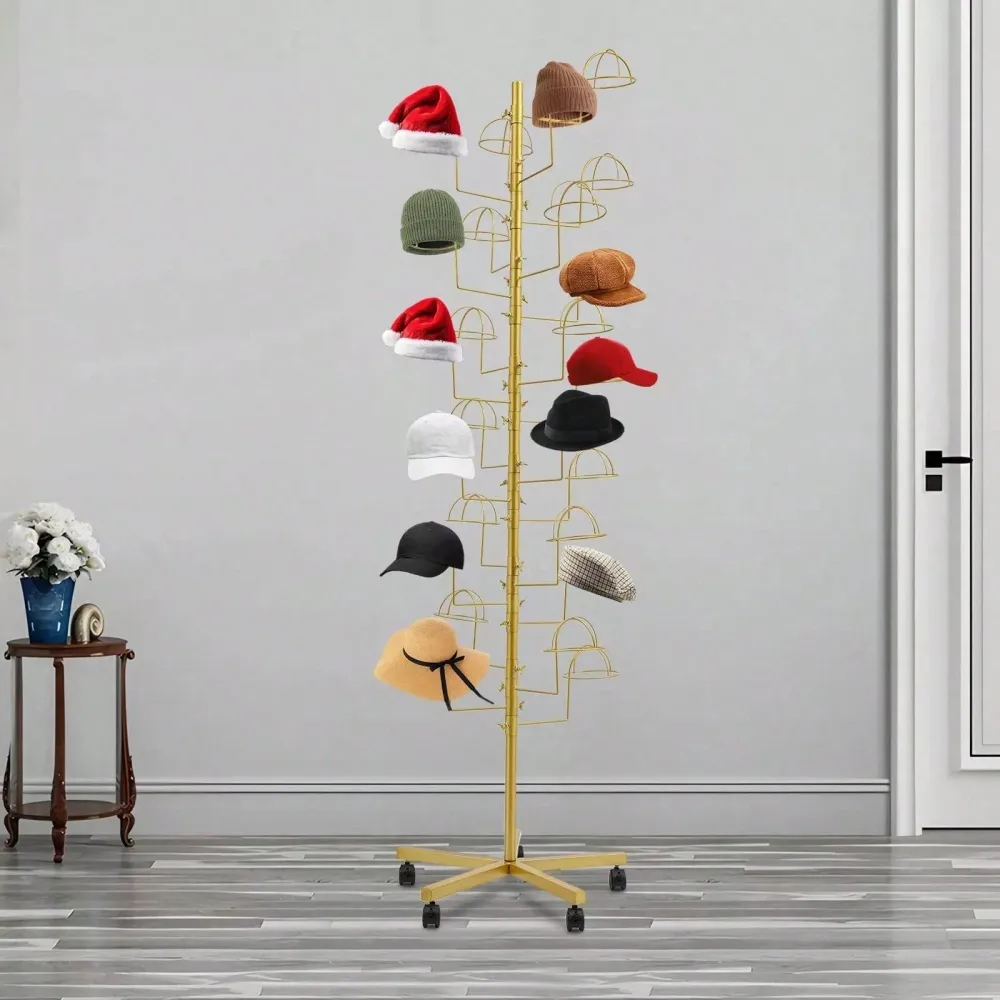 Hats Display Stand With 25 Hoo – Home Decor On Wheels Bewertung und Preis