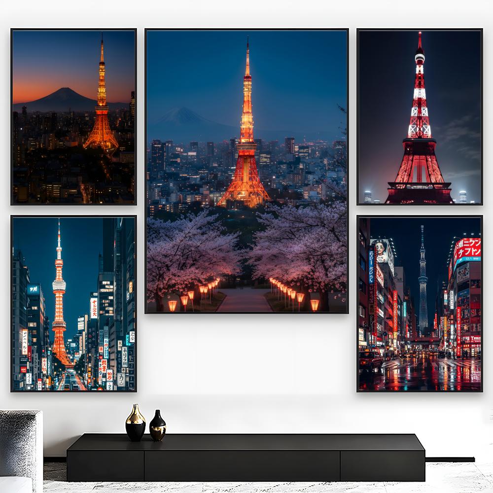 Tokyo Tower Night View Landmar – Home Decor Tokyo Bewertung und Preis