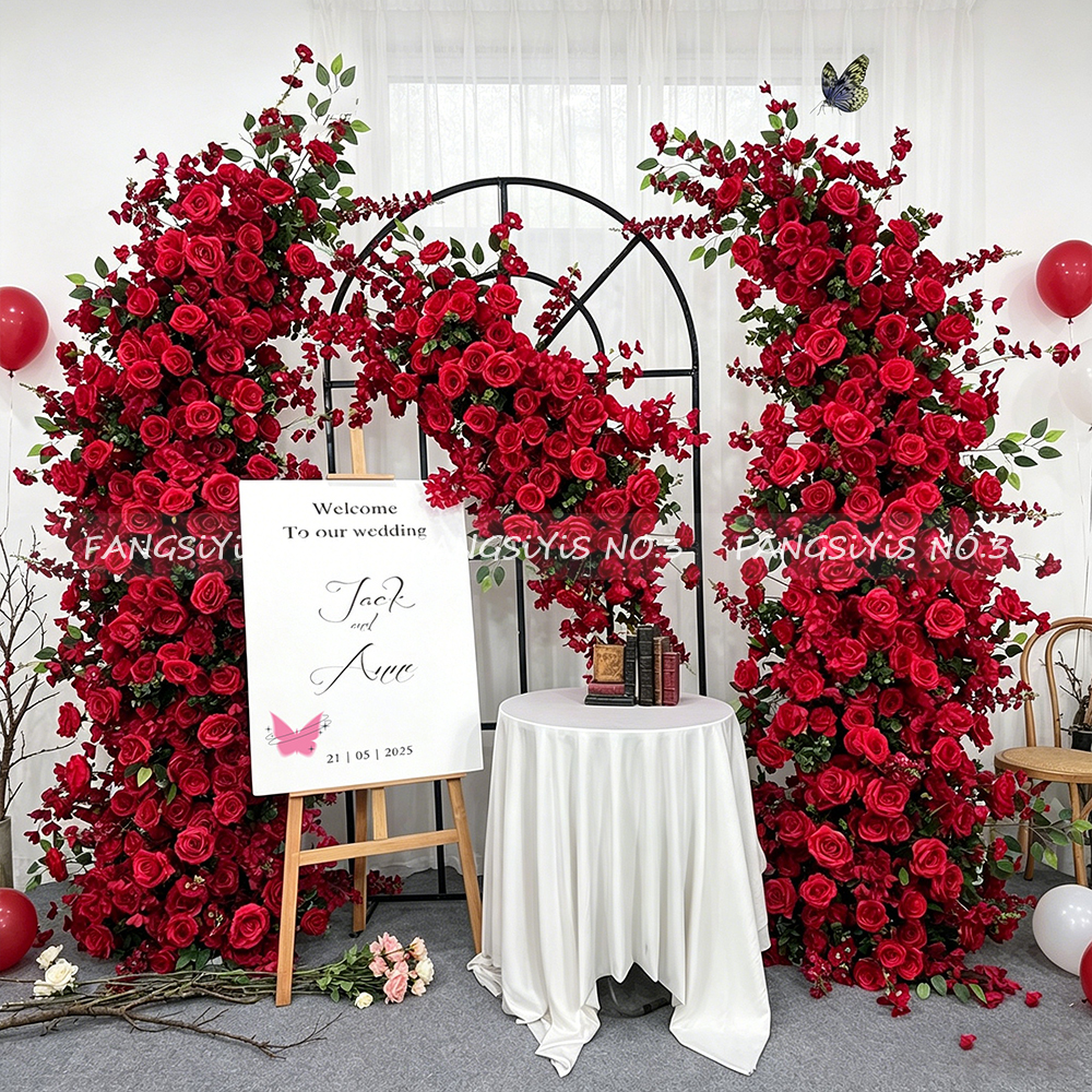 Artificial Pink Rose Arch with – Home Decor Event Bewertung und Preis