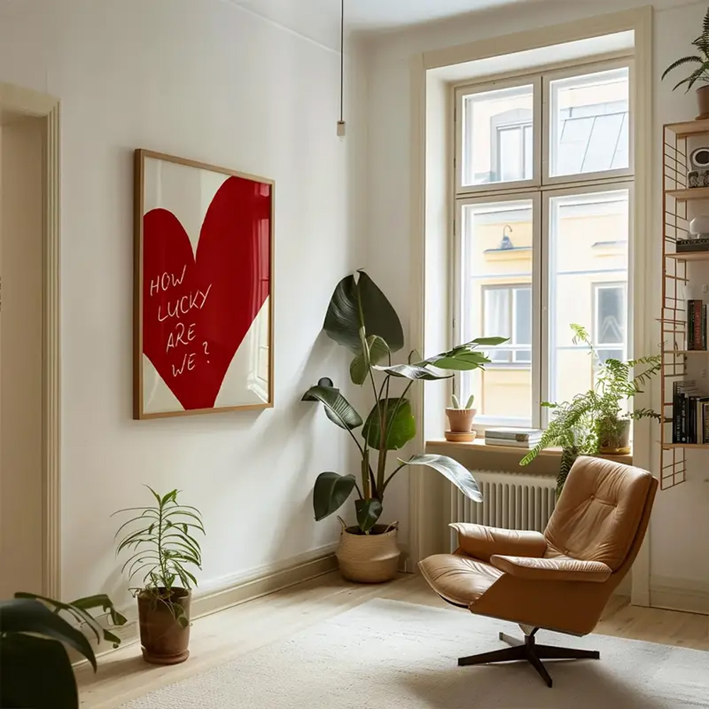 1 Piece Frameless Red Love Hea – Home Decor How To Bewertung und Preis