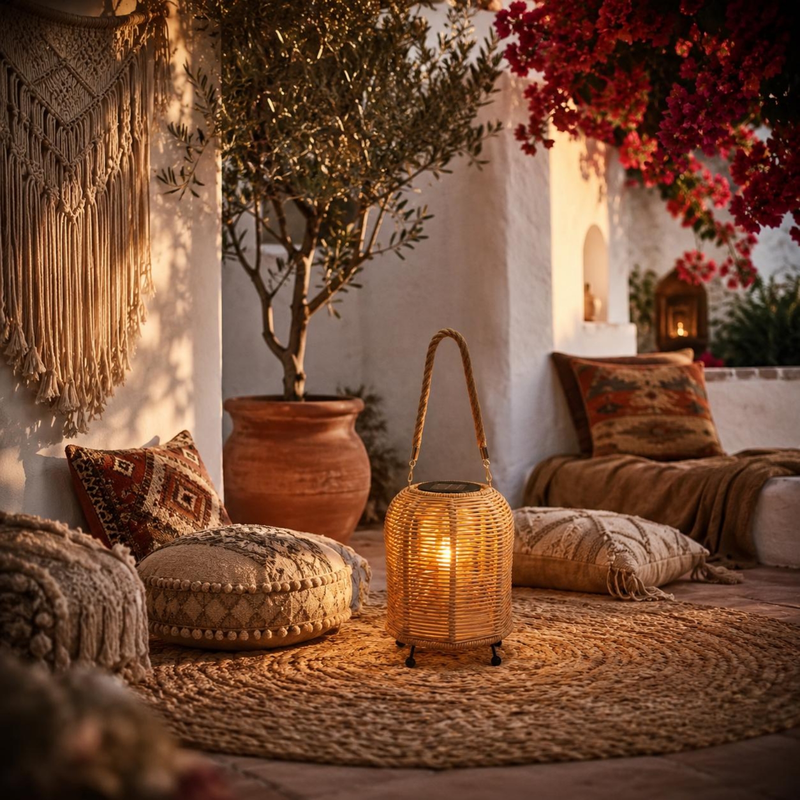 Handwoven Solar Lantern Warm L – Home Decor Garden Bewertung und Preis