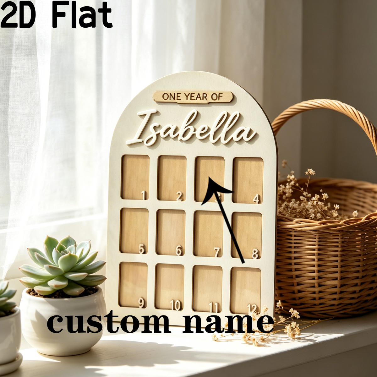 1Pc Custom Photo Record Board  – Home Decor Diy Bewertung und Preis