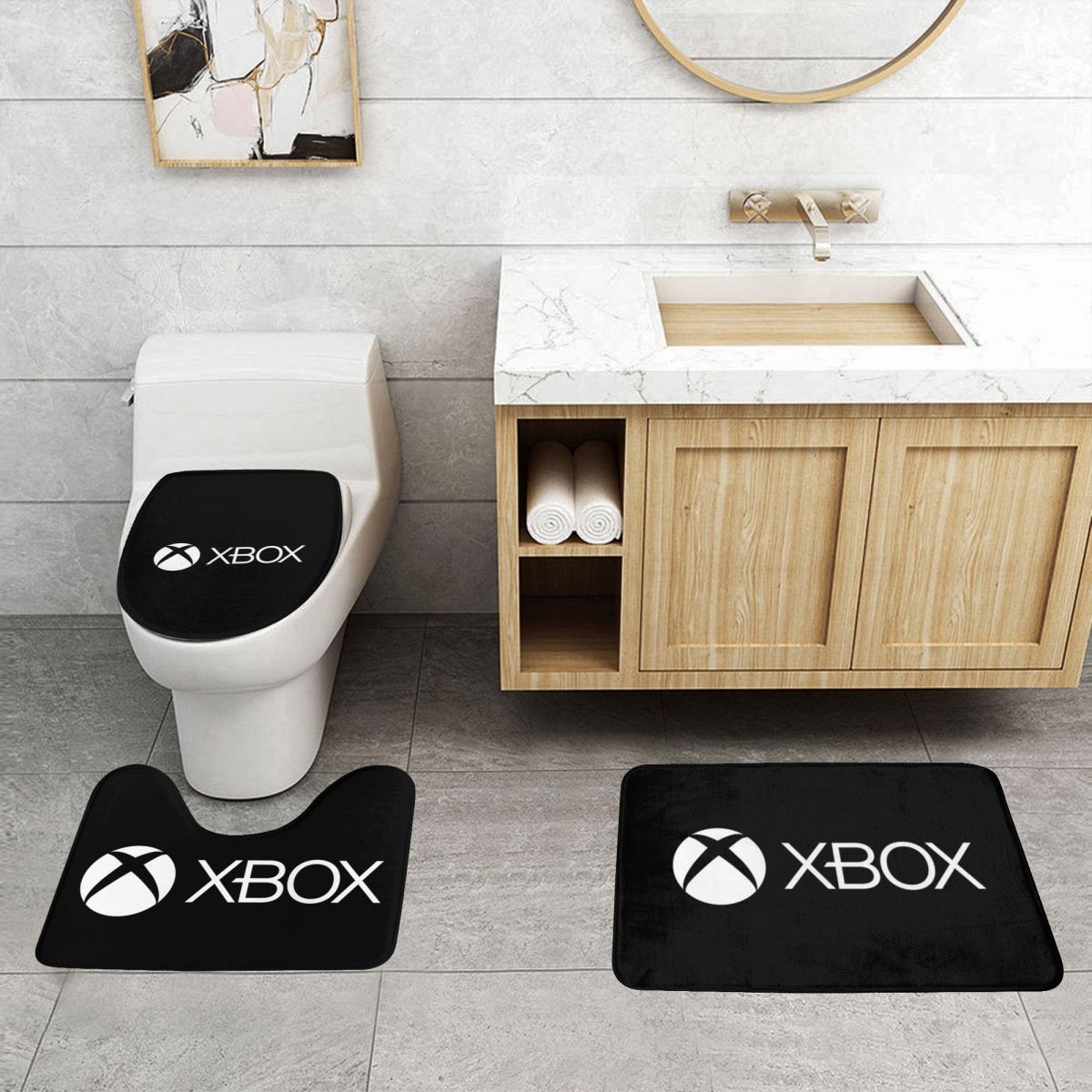 Xbox-game-pass 3 Pcs Bath Mat  – Home Decor Xbox Games Bewertung und Preis