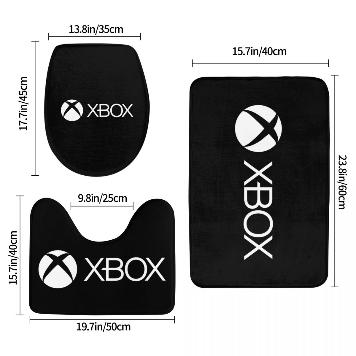Xbox-game-pass 3 Pcs Bath Mat  – Home Decor Xbox Games Bewertung und Preis