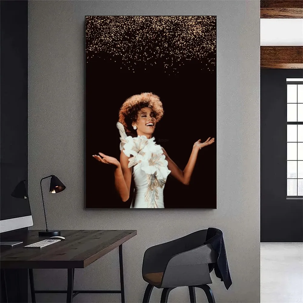 Whitney Houston Singer Poster  – Home Decor Houston Bewertung und Preis