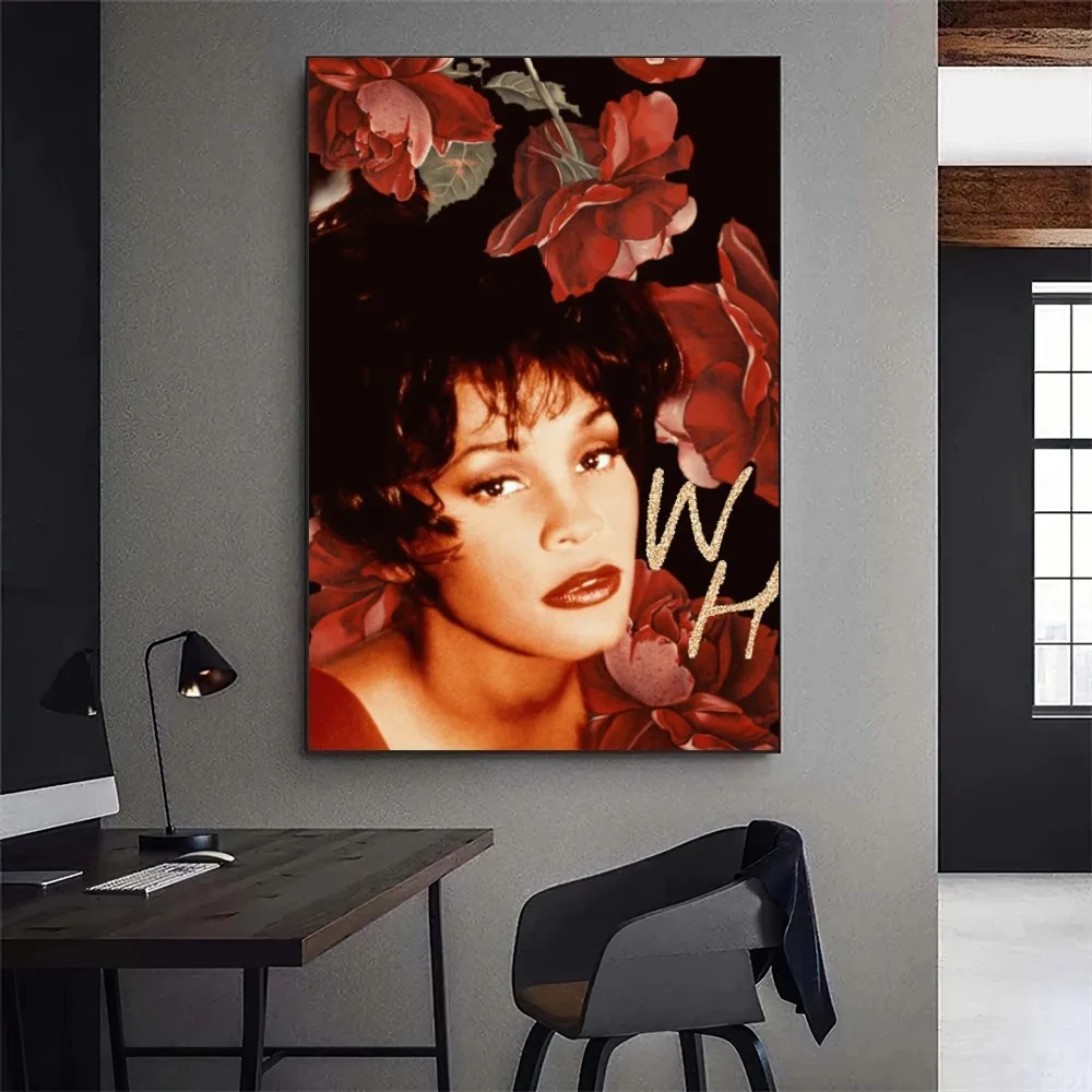 Whitney Houston Singer Poster  – Home Decor Houston Bewertung und Preis
