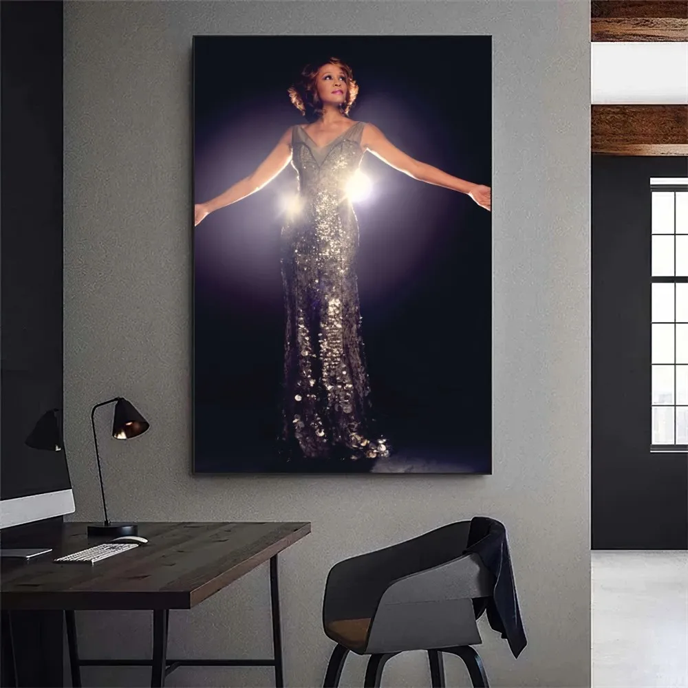 Whitney Houston Singer Poster  – Home Decor Houston Bewertung und Preis