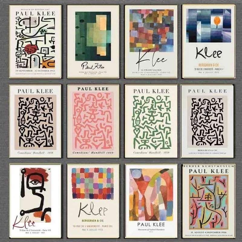 Paul Klee Exhibition Styles Wa – Geometric Wall Art Bewertung und Preis