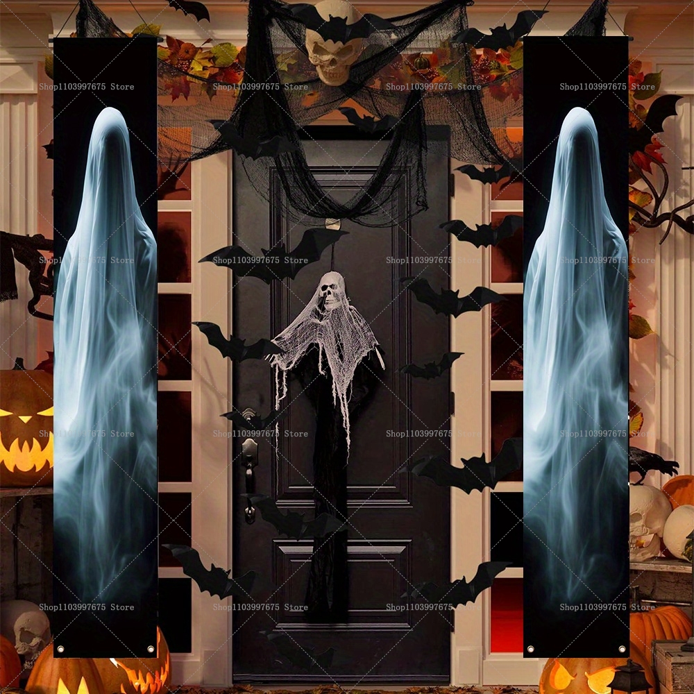 Halloween Scary Ghost Banners  – Home Decor Nearby Bewertung und Preis