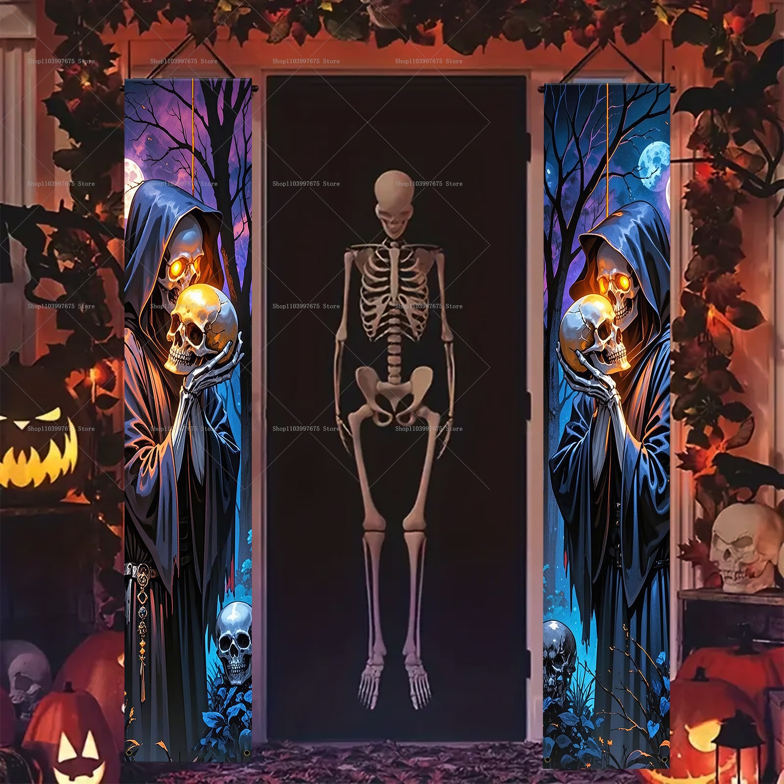 Halloween Scary Ghost Banners  – Home Decor Nearby Bewertung und Preis
