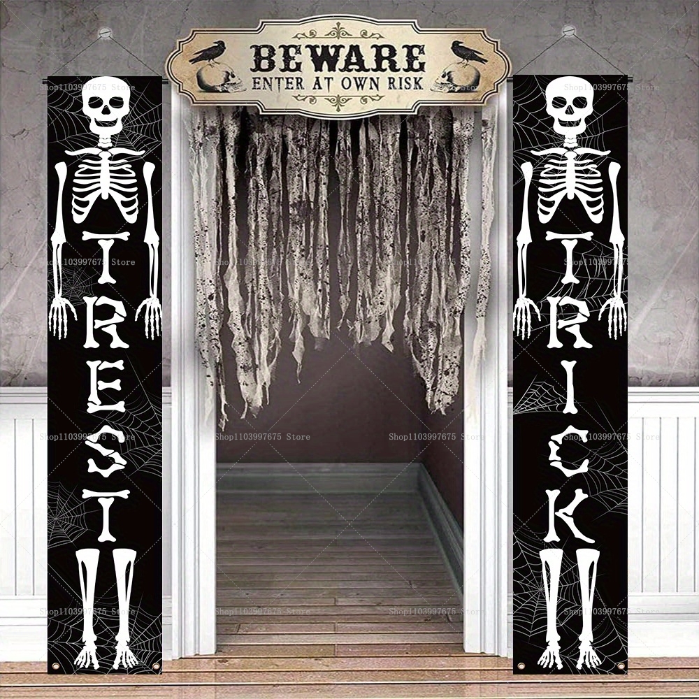 Halloween Scary Ghost Banners  – Home Decor Nearby Bewertung und Preis