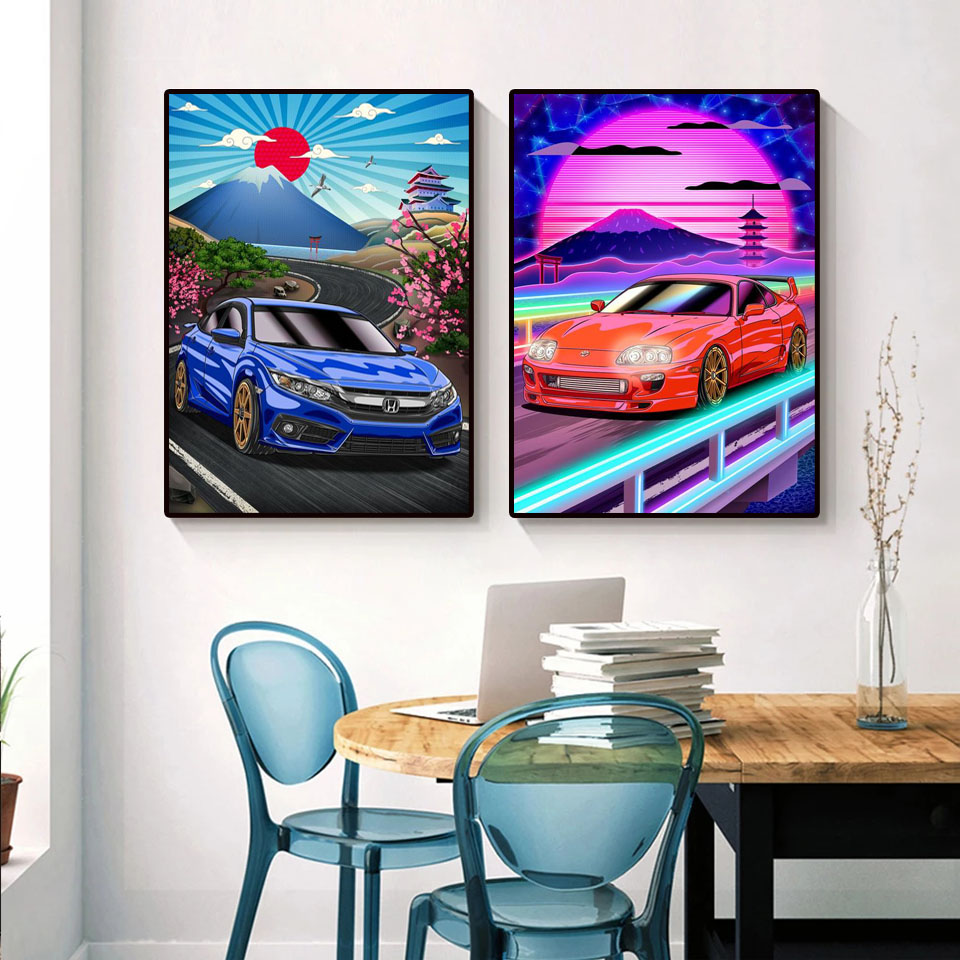 Diamond Painting Tokyo Street  – Home Decor Tokyo Bewertung und Preis