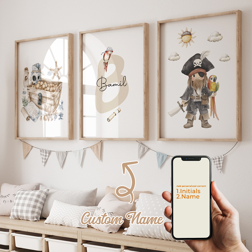 3pcs Personalized Custom Name  – Home Decor Ideas Bewertung und Preis