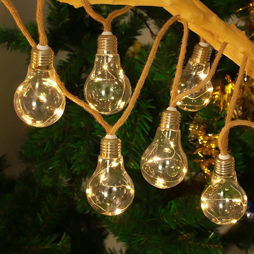 5M10LED Vintage Hemp Rope Edis – Rope Light Decoration Bewertung und Preis